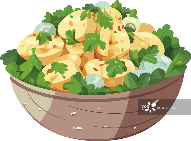 有机食材素食沙拉图片素材