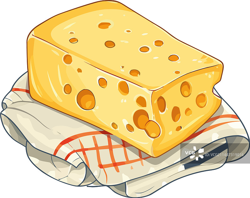 适合零食的新鲜黄色奶酪片图片素材