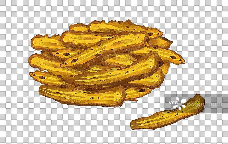 中国传统文化中草药药材之黄连图片素材