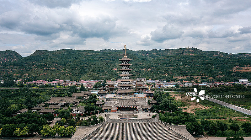 甘肃泾川大云寺风光图片素材