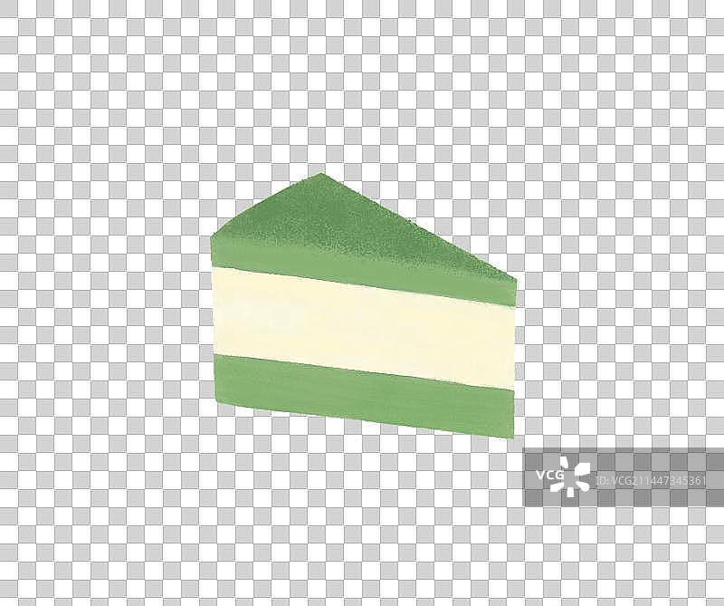 抹茶蛋糕清新甜品下午茶图片素材