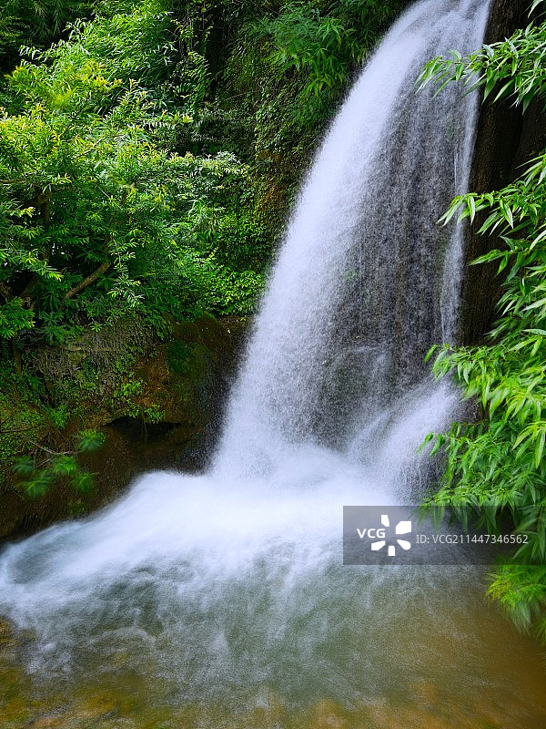 天河潭瀑布（贵州贵阳市）图片素材