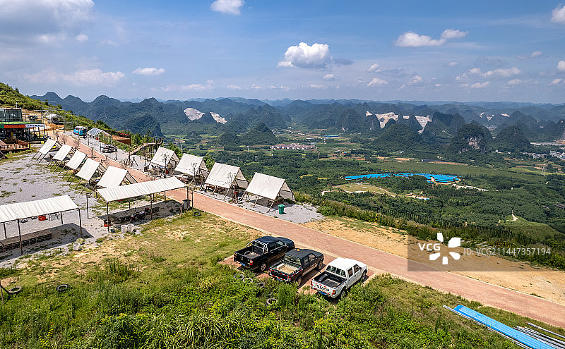 广西柳州螺狮粉小镇全景图片素材