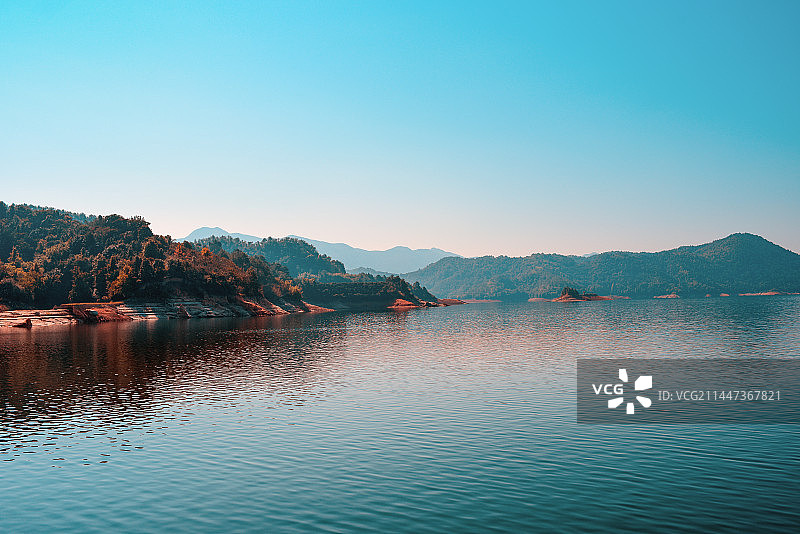 永定龙湖图片素材