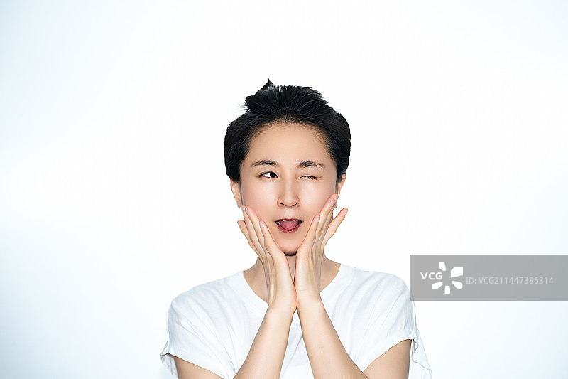 人物肖像照图片素材