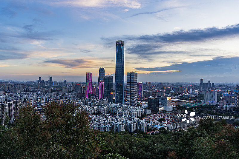 东莞旗峰山图片素材