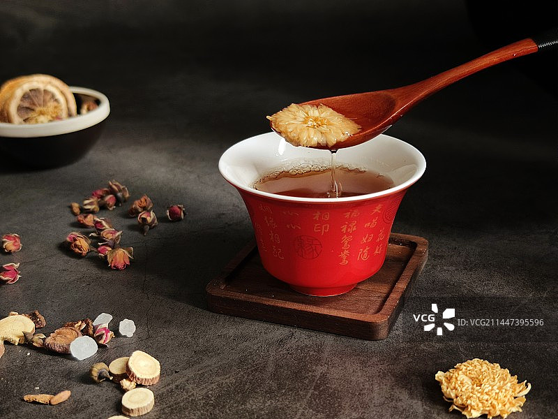 养生茶图片素材