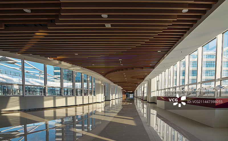 走廊中图片素材