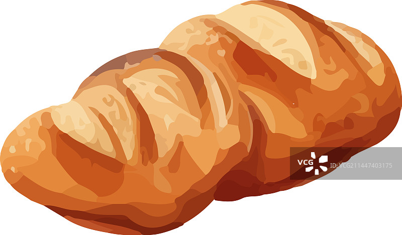 甜面包美食图片素材