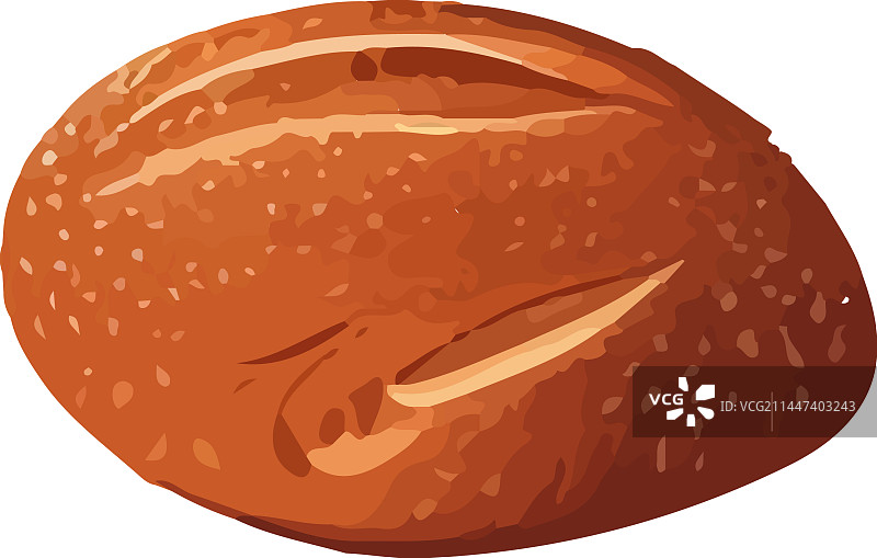 象征新鲜和自然的有机面包图片素材