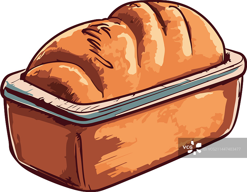 新鲜出炉的面包，用餐的美味图片素材