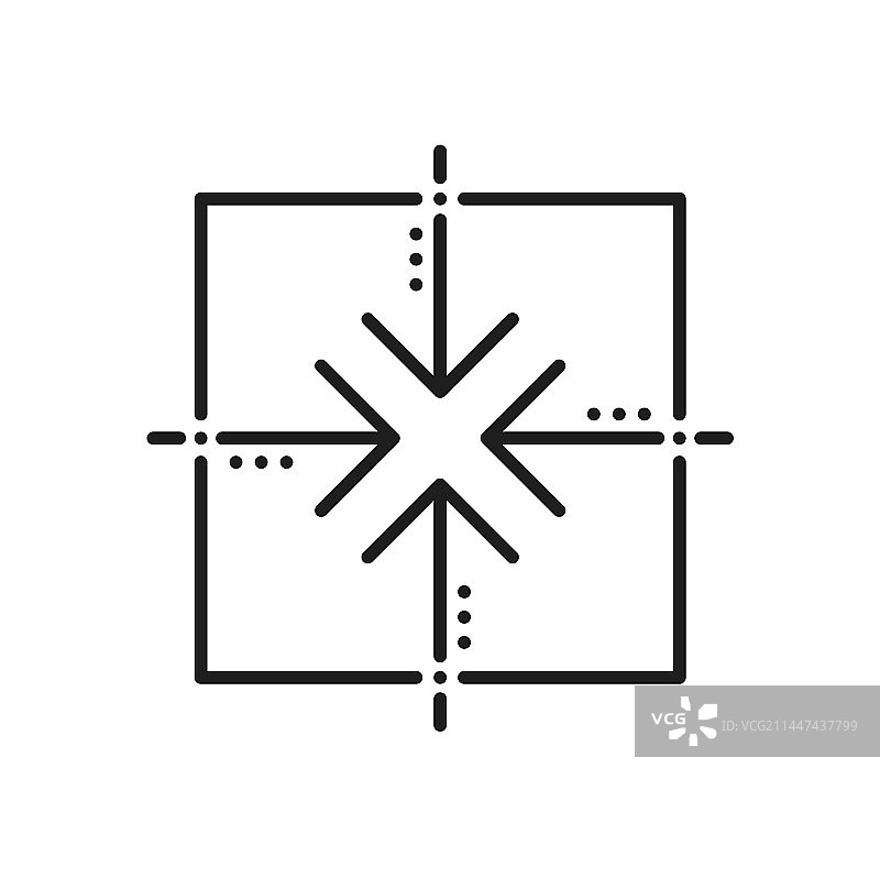 缩放调整图标设计图片素材