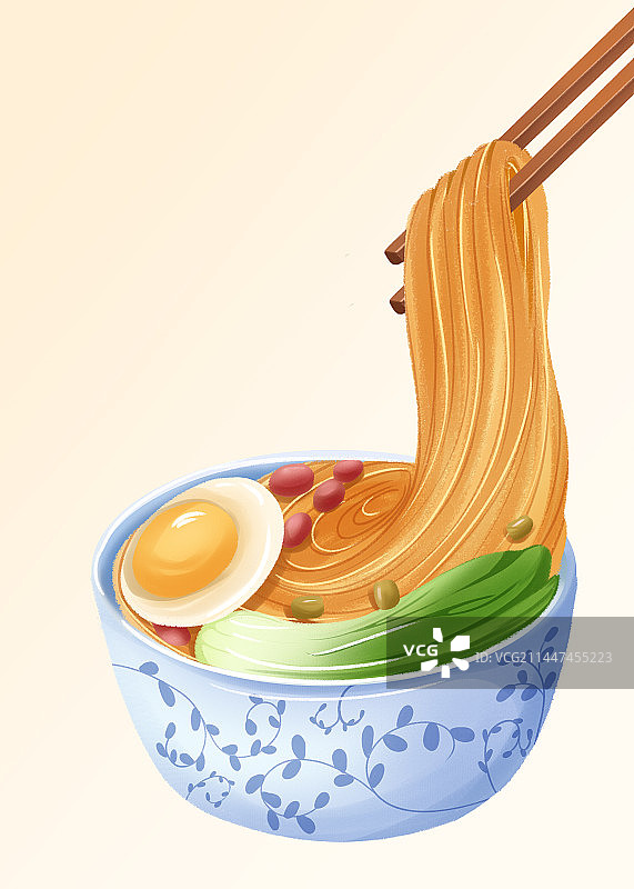 二十四节气夏至吃面图片素材