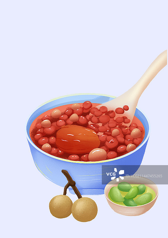 二十四节气小寒腊八节腊八粥图片素材