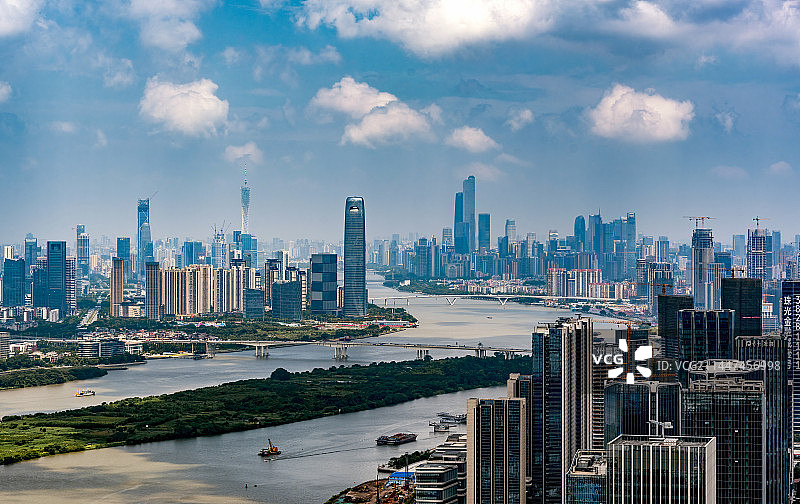 广州城市风光图片素材