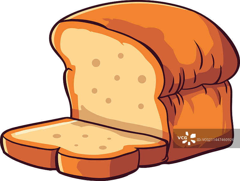 新鲜出炉的面包，美味小吃图片素材