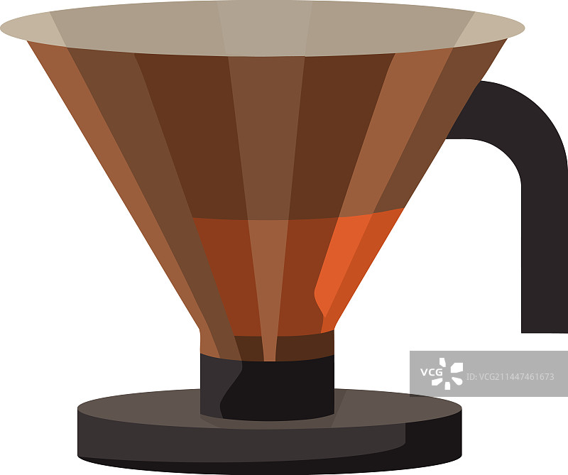 带把手的咖啡机厨房用具图片素材