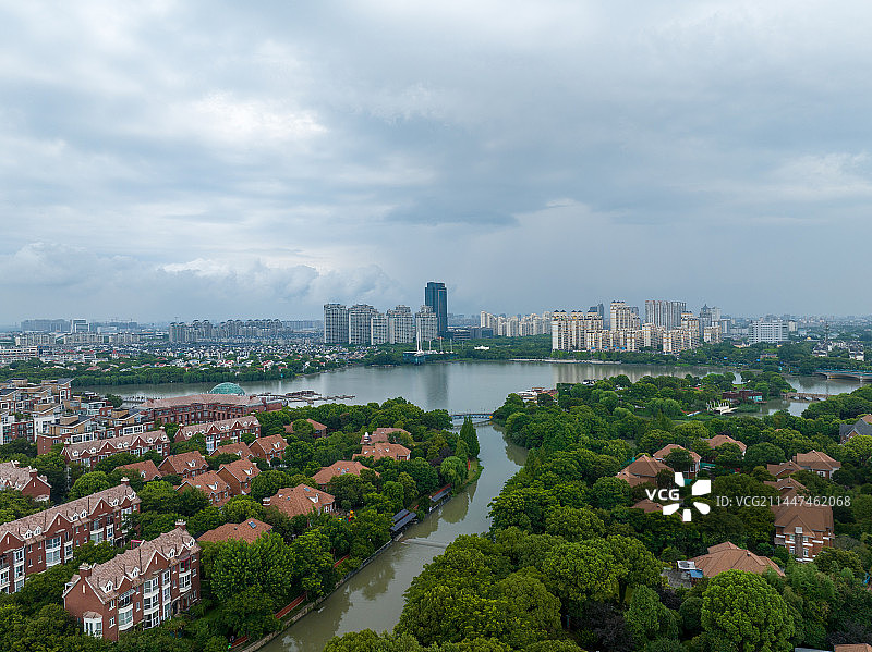 上海泰晤士小镇大场景图片素材