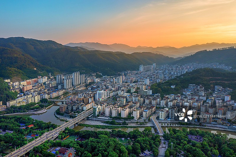 尤溪县老城区图片素材