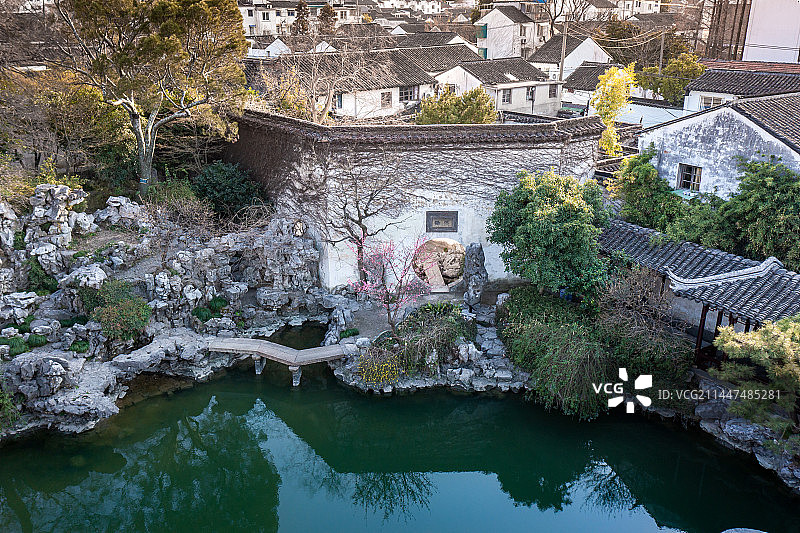 苏州艺圃图片素材