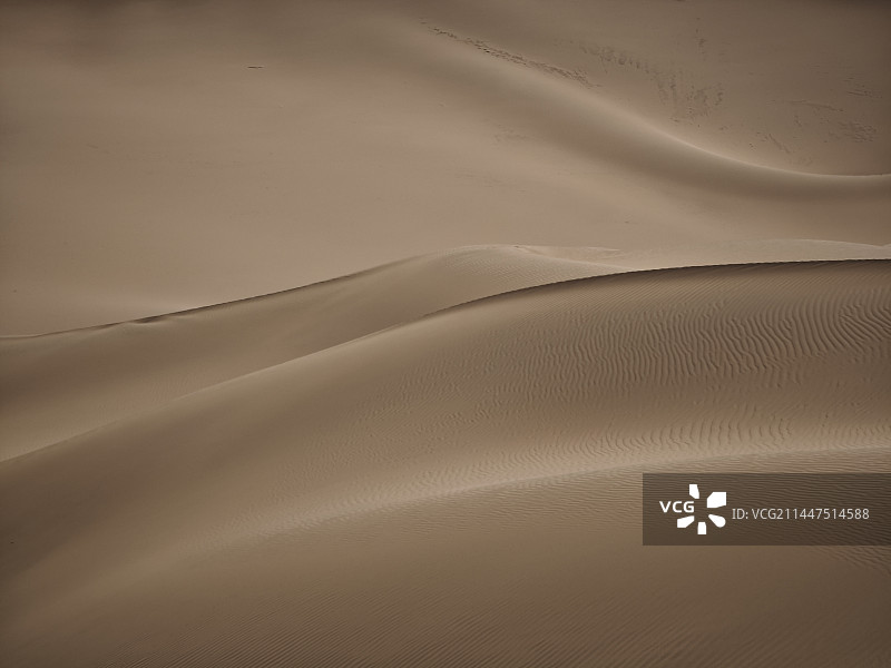 沙漠——线条之美图片素材