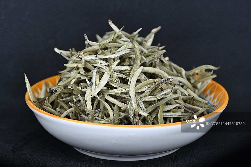 云南大理普洱茶白茶绿茶图片素材