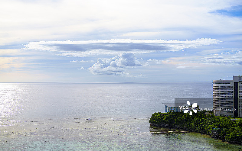 太平洋上的航行图片素材