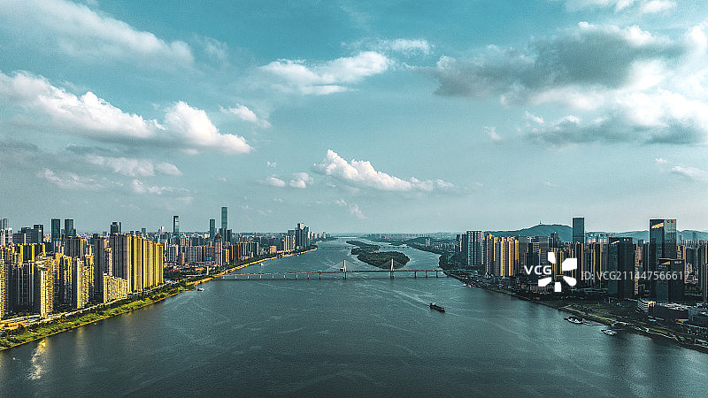 湖南 长沙 长沙市 开福区 北辰三角洲图片素材