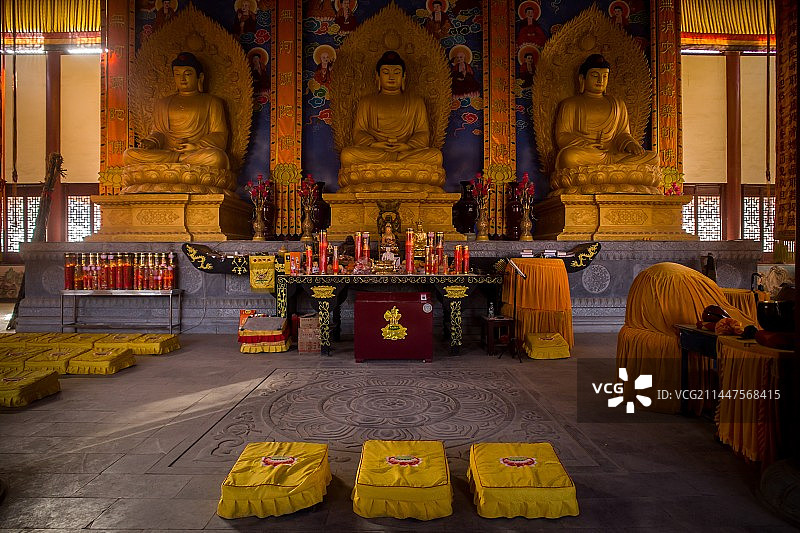 河南省郑州市荥阳市高山镇竹林寺图片素材