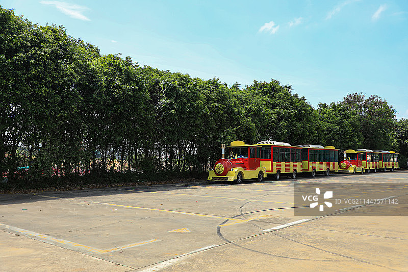 河源巴伐利亚庄园电瓶车图片素材