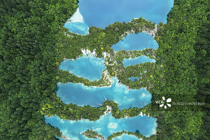 树正群海图片素材