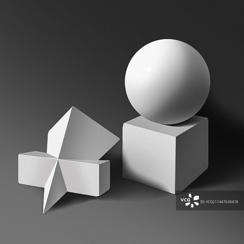 石膏素描图片素材