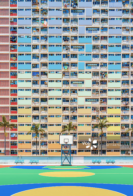 彩虹邨图片素材