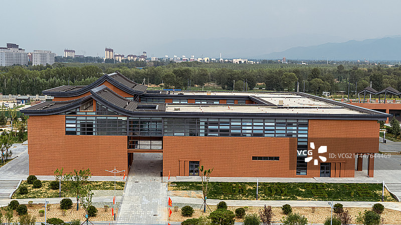 应县一中新校区图片素材