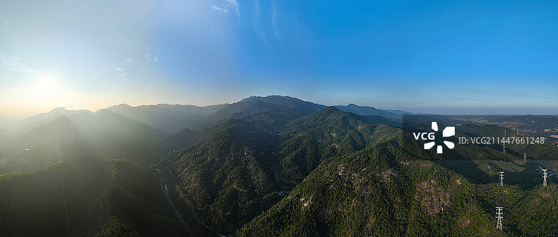 广东省惠州市博罗县象头山航拍图片素材