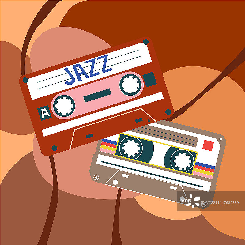 复古卡带老歌混音技术图片素材