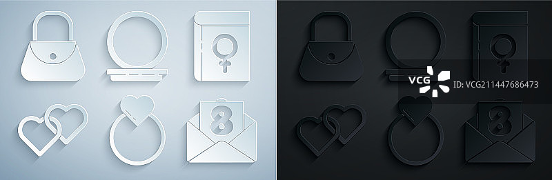 结婚戒指女性主题书籍图片素材