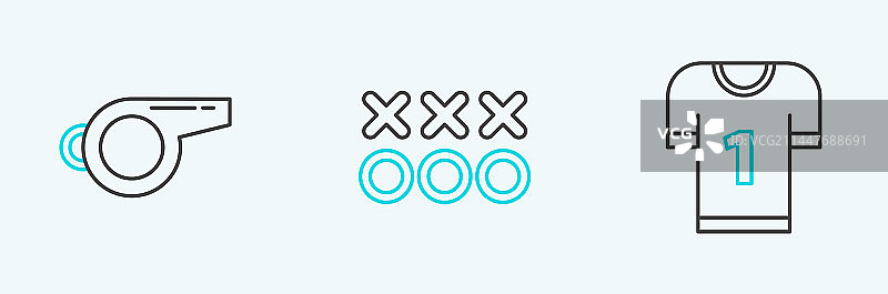 美式橄榄球服、口哨图片素材