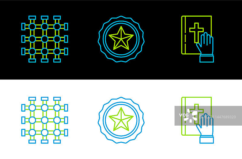 在圣经监狱窗口上的誓言图片素材