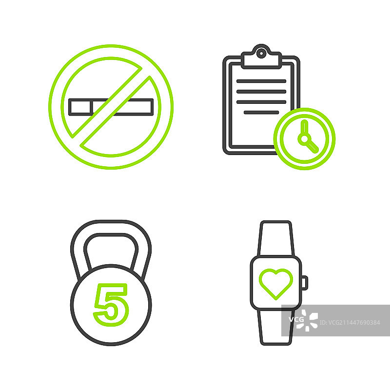 智能手表运动训练重量套装图片素材