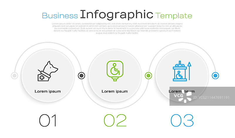 导盲犬残疾人轮椅图片素材