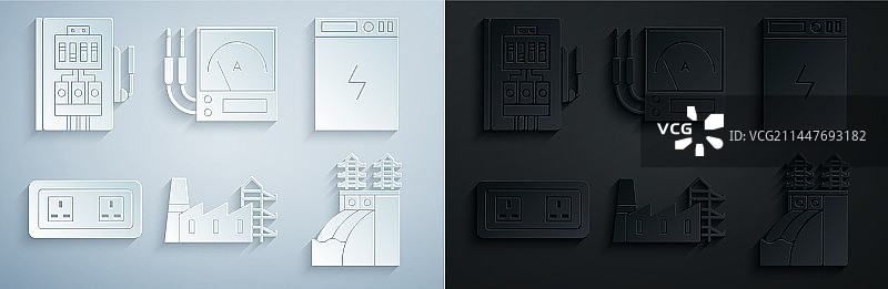 发电站、工厂合集图片素材