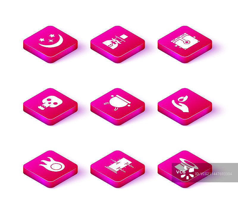 用于魔术技巧的火球箱子骷髅女巫套装图片素材