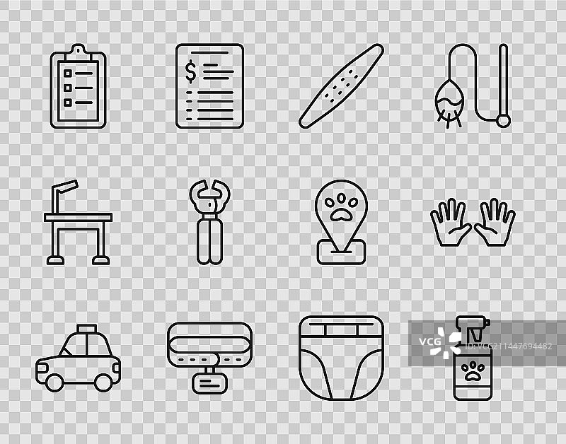 宠物汽车出租车洗发水指甲锉宠物图片素材