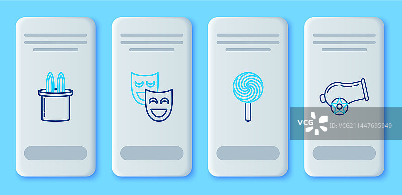 戏剧面具棒棒糖图片素材