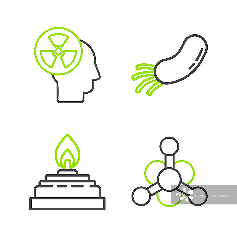 细菌、酒精或酒精喷灯图片素材