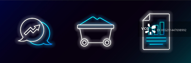 线条文档图表金融图片素材