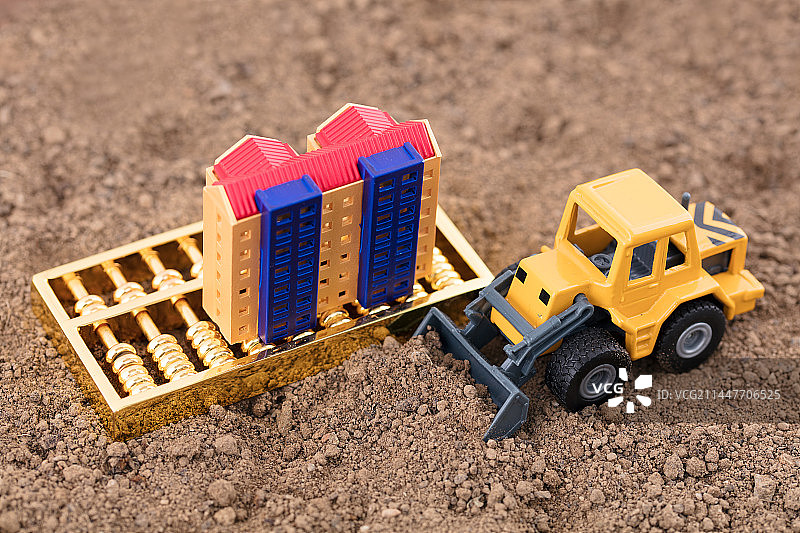 土地开发建设住宅小区图片素材