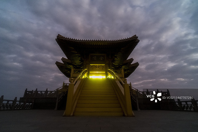 随州大洪山金顶云彩图片素材