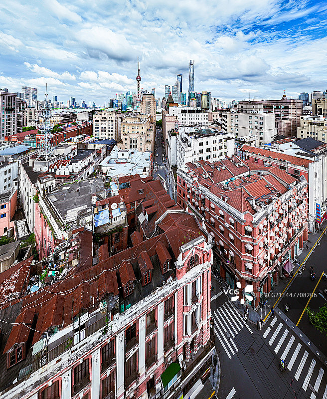 外滩老建筑风貌保护区图片素材